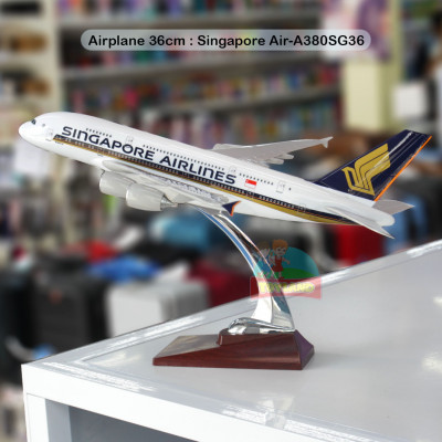 Airplane 36cm : Singapore Air-A380SG36